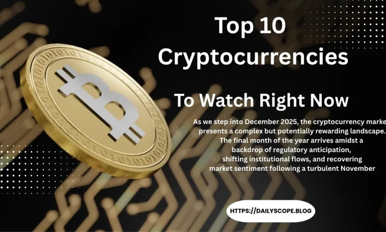 Top 10 Cryptocurrencies to Watch Right Now The Coins Set to Make Big Moves in December 2025 and Beyond